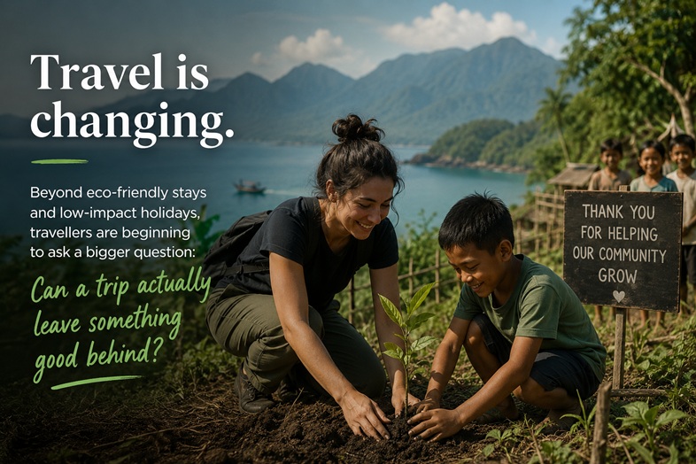 The Future of Travel May Be About Giving Back